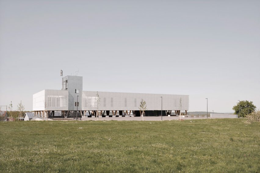 Fire station in Germany by Wulf Architekten