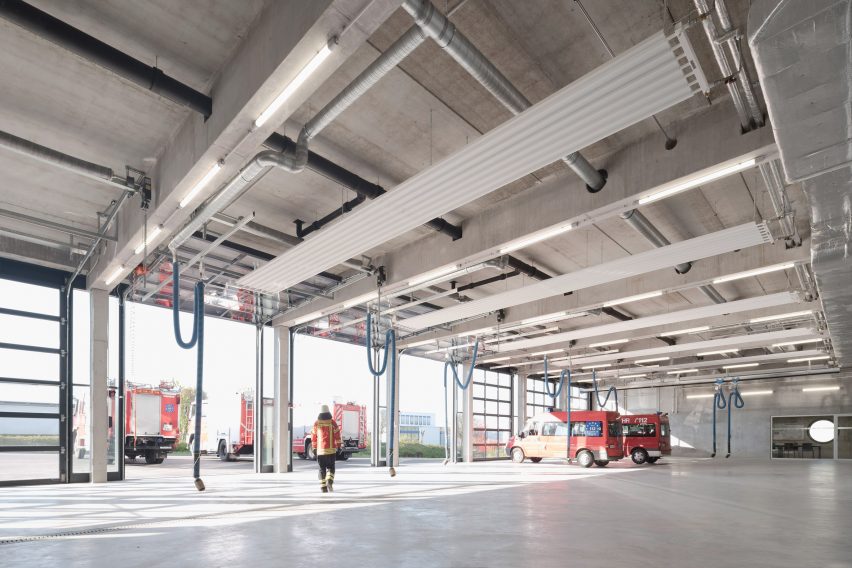 Fire station in Germany by Wulf Architekten