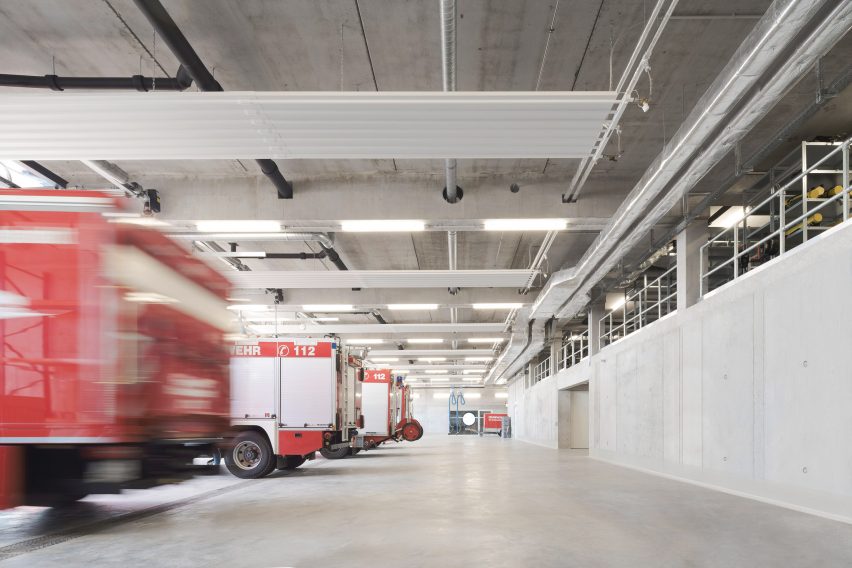 Fire station in Germany by Wulf Architekten