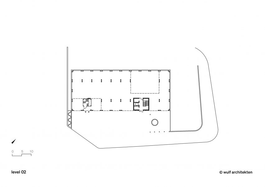 Second floor plan