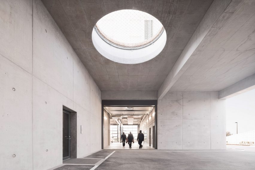 Fire station in Germany by Wulf Architekten