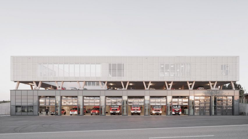 Fire station in Germany by Wulf Architekten