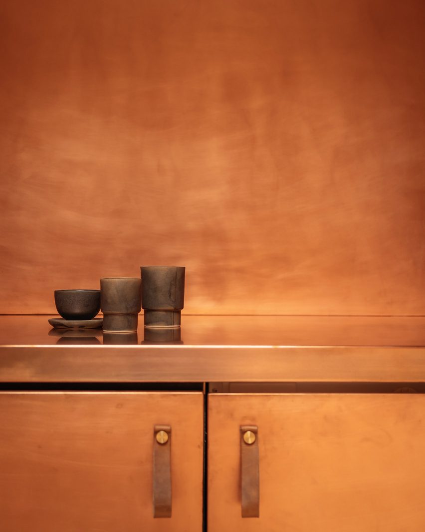 Interior of Invisible Studio's yoga studio at The Newt in Somerset