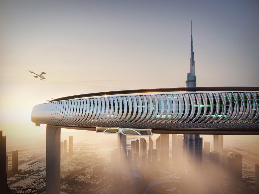 A rendering of a skyscraper by ZN Era