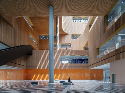 Shanghai Library East atrium