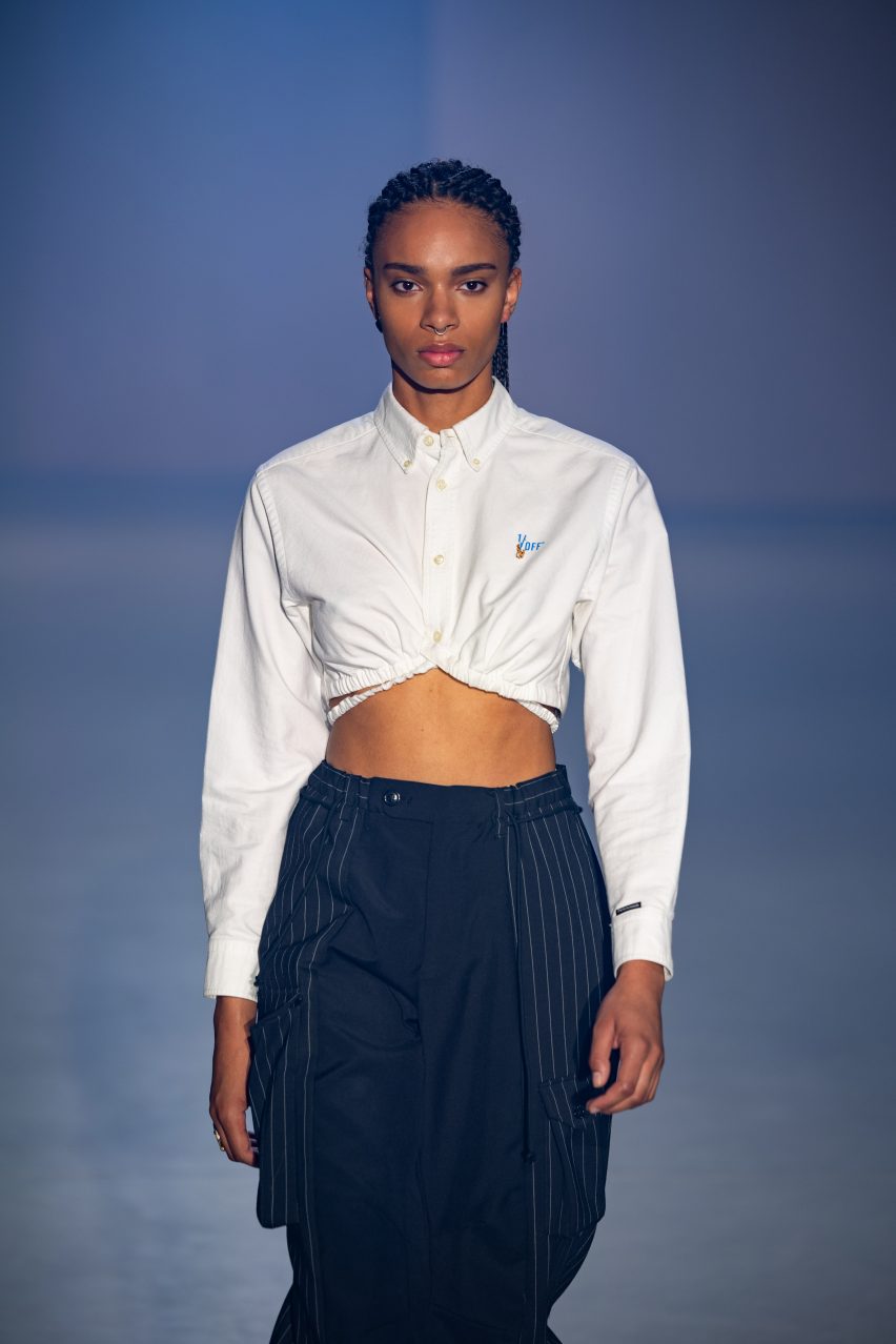 1/OFF creates collection from vintage tablecloths and scarves at Amsterdam Fashion Week