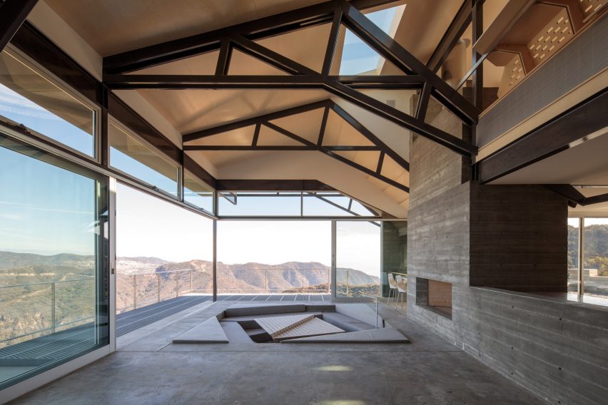 The interior of 4/Way House