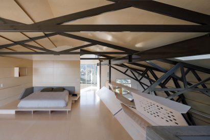A bedroom inside 4/Way House