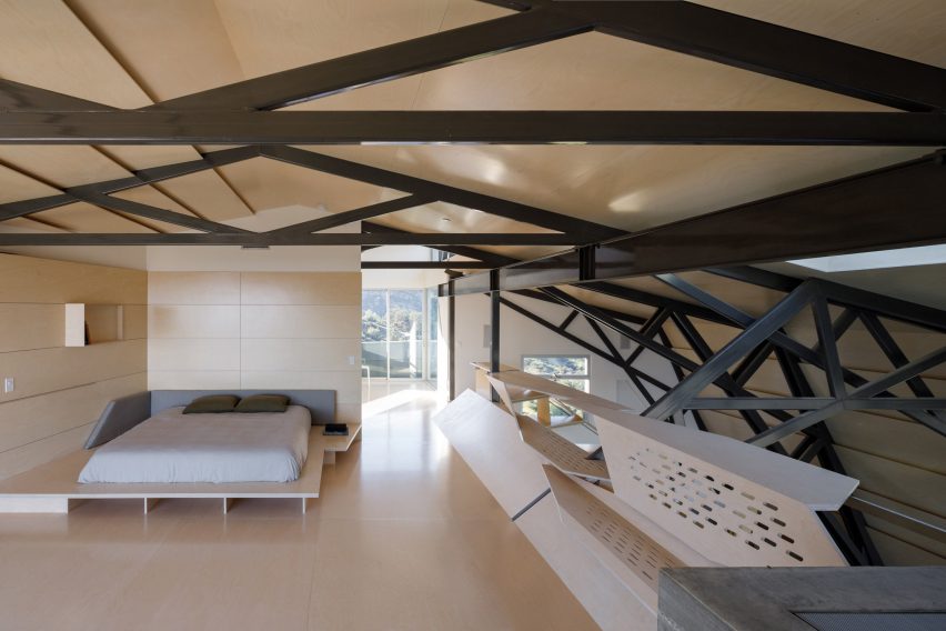 A bedroom inside 4/Way House