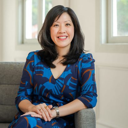 Portrait of Dawn Lim, DesignSingapore Council executive director