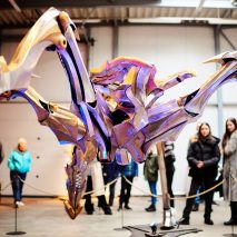 Image of a sculptured creature