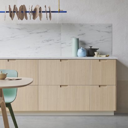 Frojered Kitchen Fronts by Studio Ganszyniec