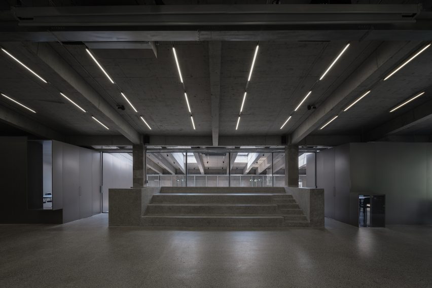 Theatre area at Red Plus studio by Neri&Hu
