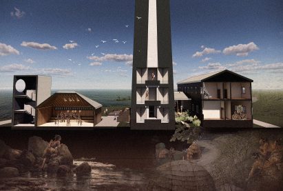 A render of Montauk Point