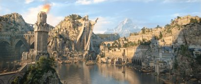 Numenor set design Rings of Power