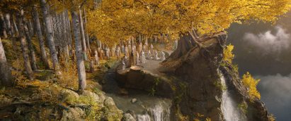 Elven scene in Rings of Power