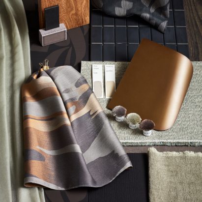 Christian Fischbacher and Hadi Teherani create fabric designs informed by the Iranian landscape