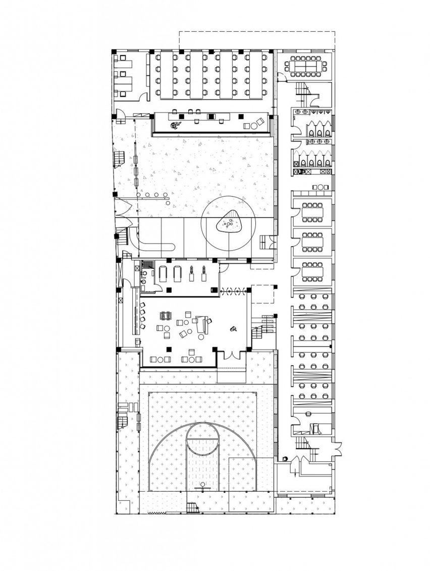 Ground floor plan of TMT Folding Park