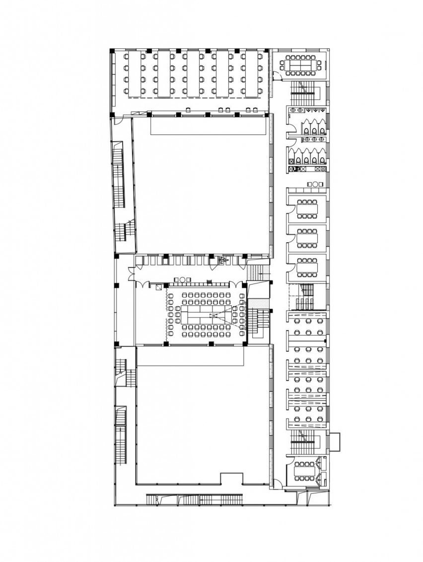 First floor plan of TMT Folding Park