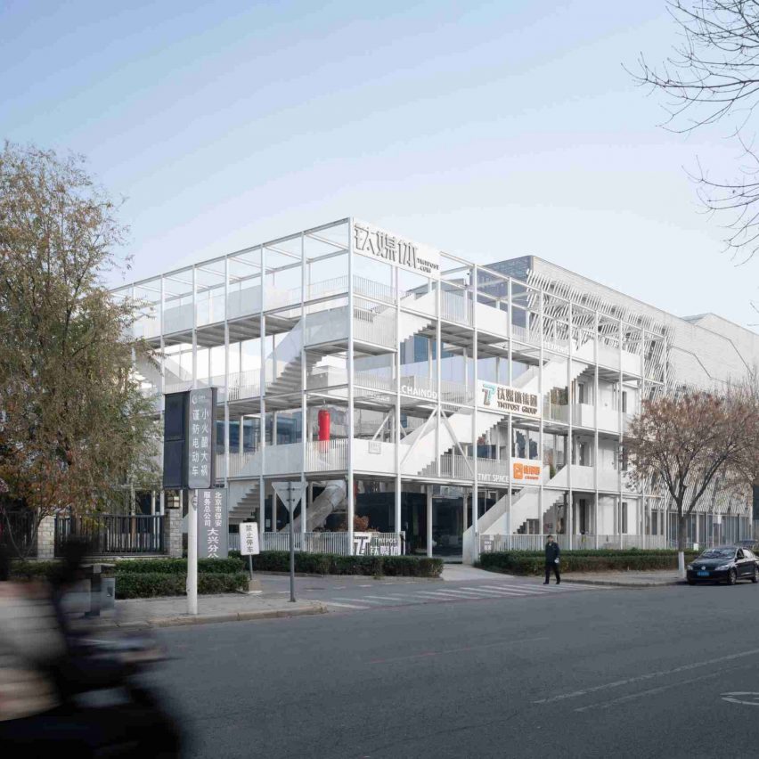 Approach Design adds multi-storey public spaces to revitalised Beijing office building