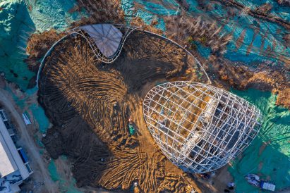Bird's-eye view of Aranya Cloud Center