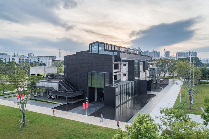 Exterior of Shajing Village Hall by ARCity Office