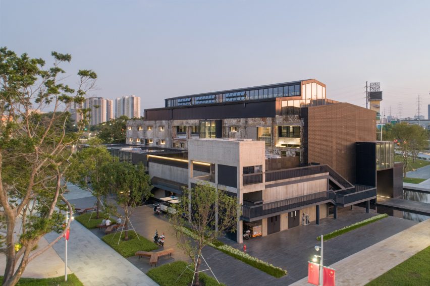 Exterior of Shajing Village Hall by ARCity Office