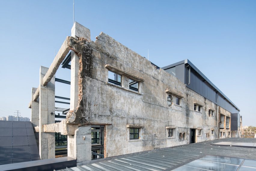 Exterior of Shajing Village Hall by ARCity Office