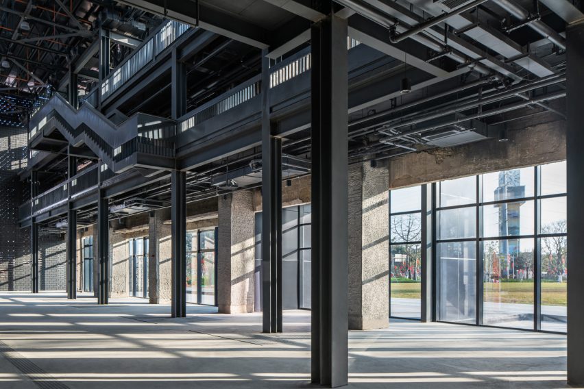 Interior of Shajing Village Hall by ARCity Office