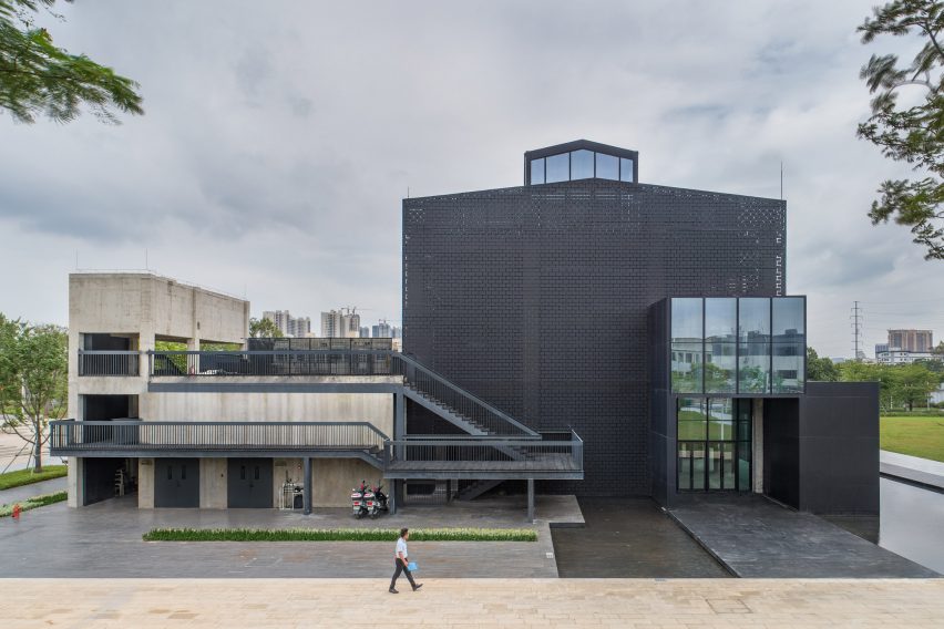 Exterior of Shajing Village Hall by ARCity Office
