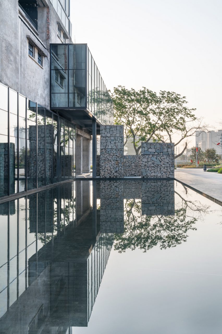 Exterior of Shajing Village Hall by ARCity Office