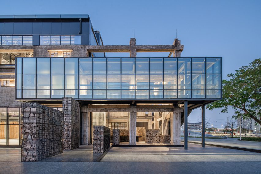 Exterior of Shajing Village Hall by ARCity Office