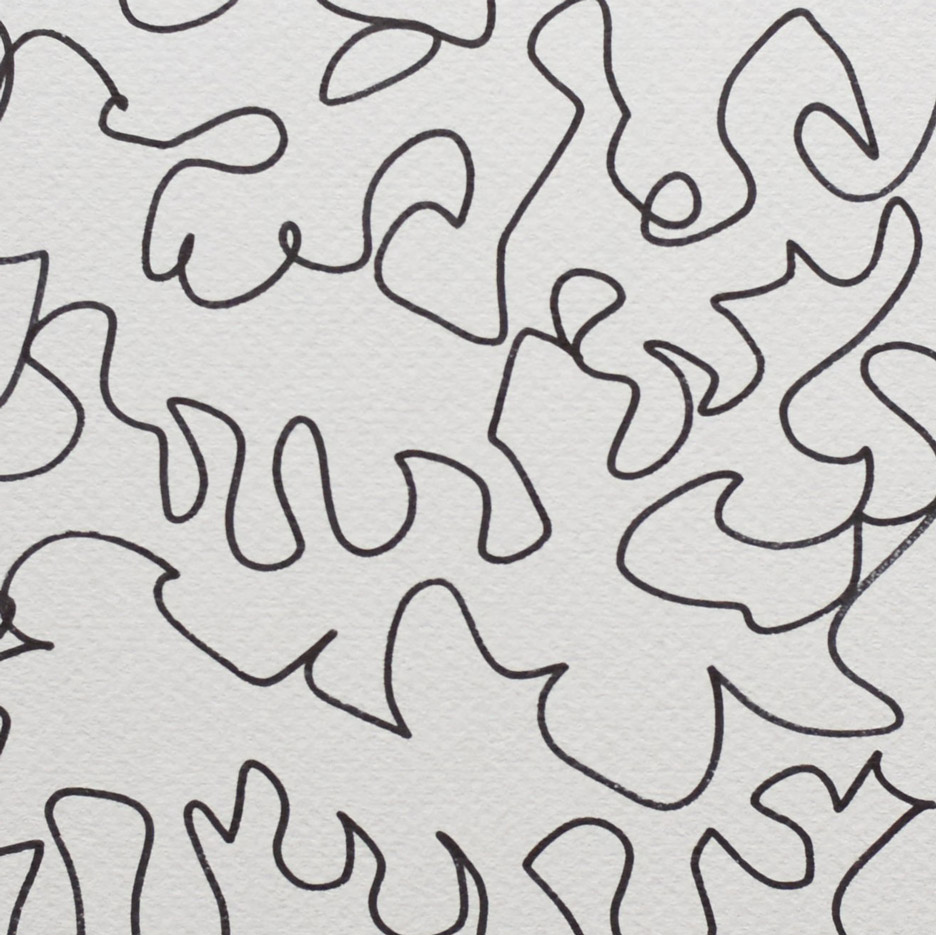 Pencil scribbles by Gina Vor