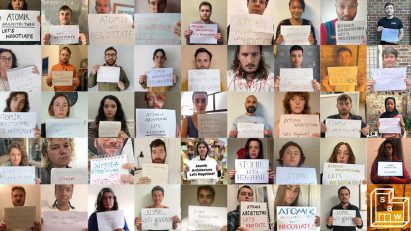 Atomik Architecture staff who are balloting to strike