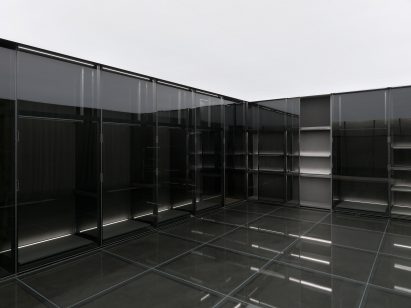 Interior image of Balenciaga's Couture Store in Paris