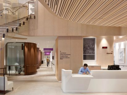 Reception area