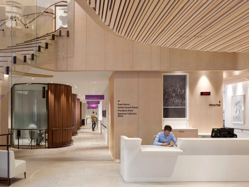 Reception area