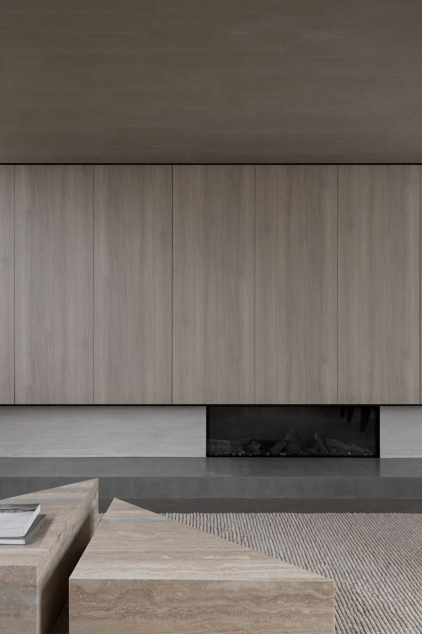 Interior of Barwon Heads House by Adam Kane Architects