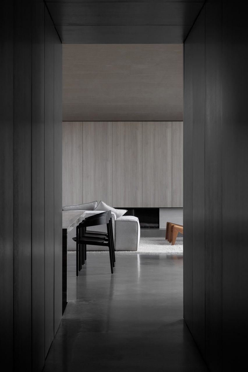 Interior of Barwon Heads House by Adam Kane Architects
