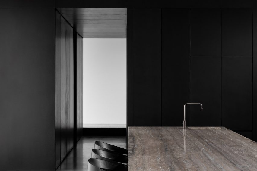 Interior of Barwon Heads House by Adam Kane Architects