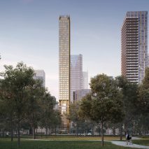 Toronto super skinny skyscrapers