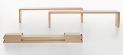 Bench collection by Konstantin Grcic for Plank