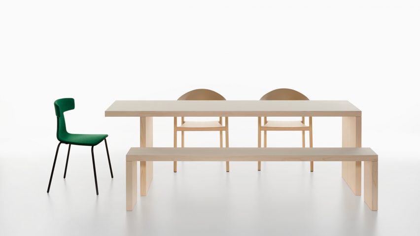 Bench collection by Konstantin Grcic for Plank