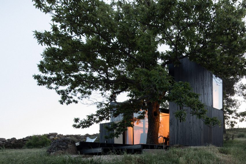 Exterior of Chestnut House by João Mendes Ribeiro