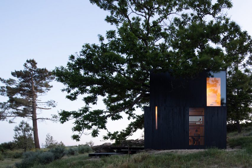 Exterior of Chestnut House by João Mendes Ribeiro