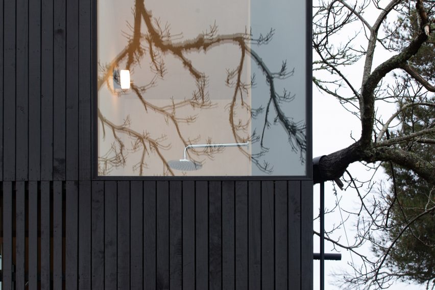 Exterior of Chestnut House by João Mendes Ribeiro