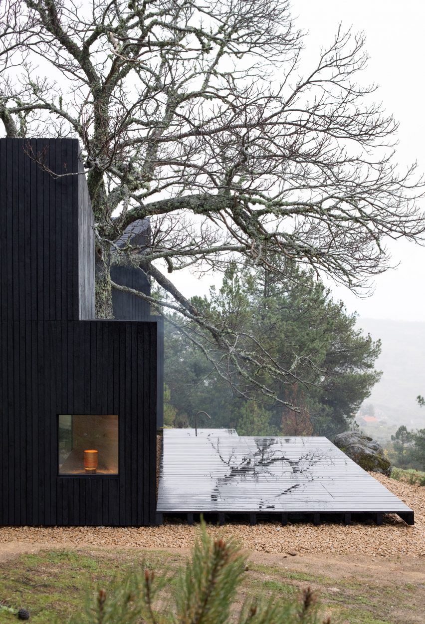 Exterior of Chestnut House by João Mendes Ribeiro
