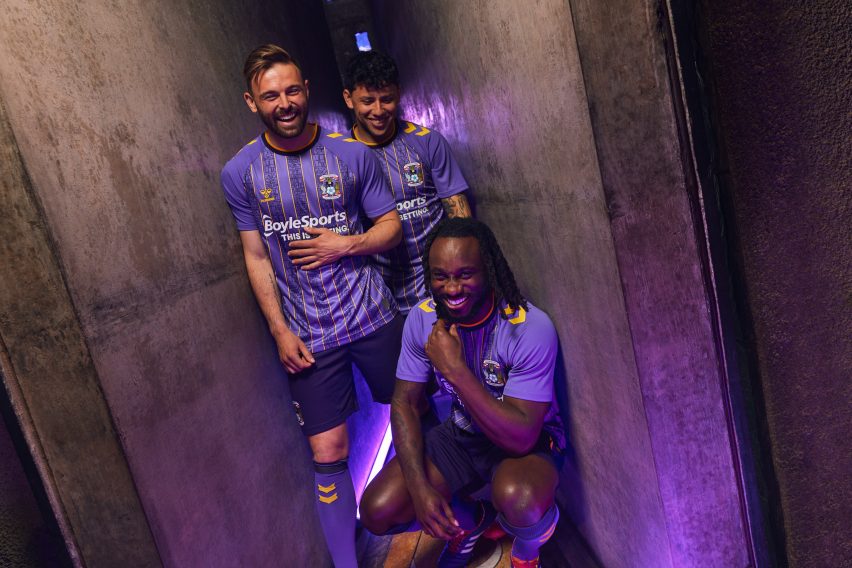 Coventry Cathedral football kits