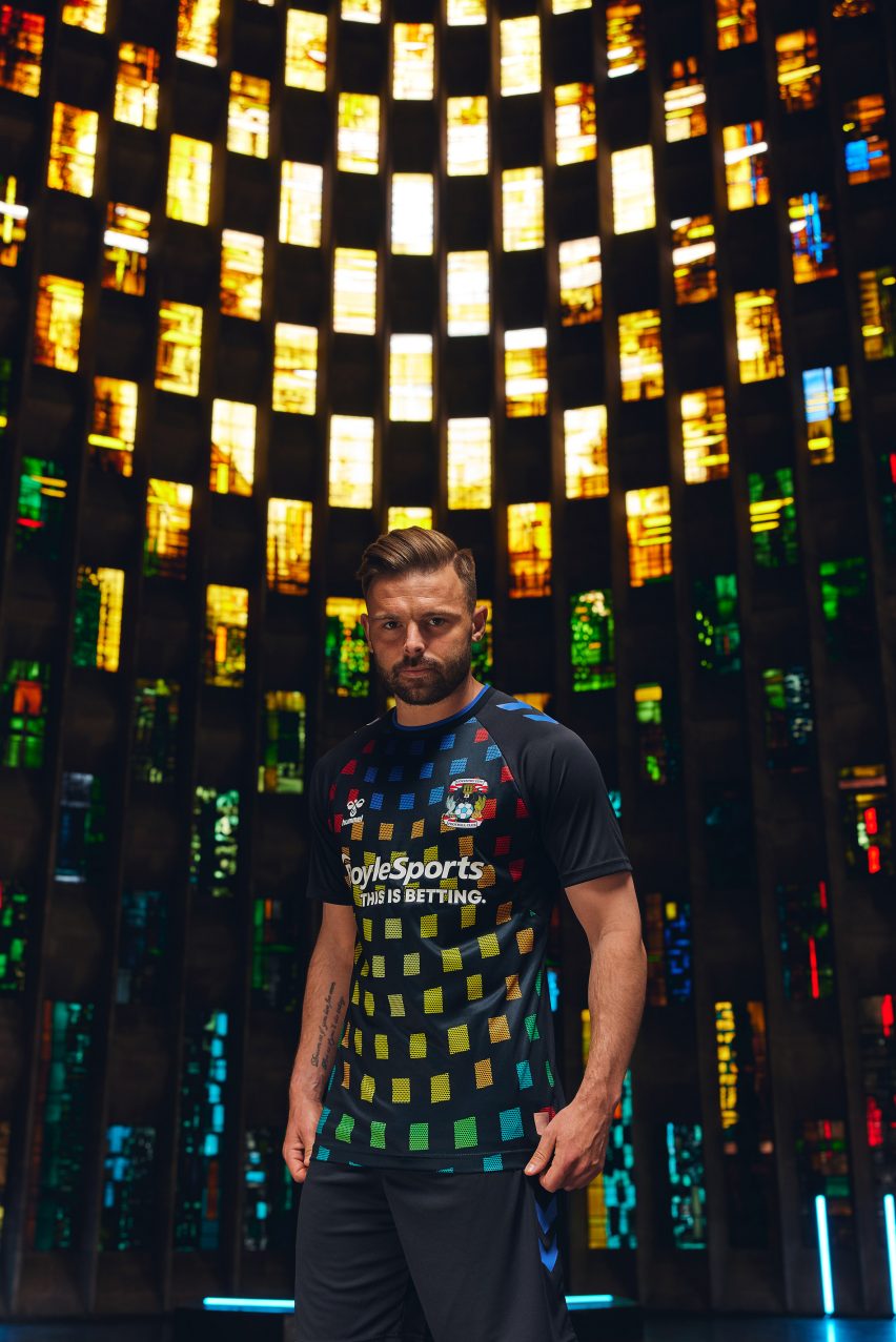 Coventry Cathedral football kits