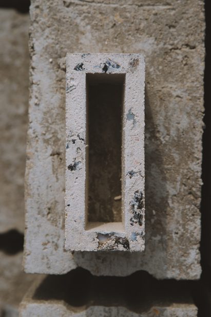 The bricks offer a sustainable alternative